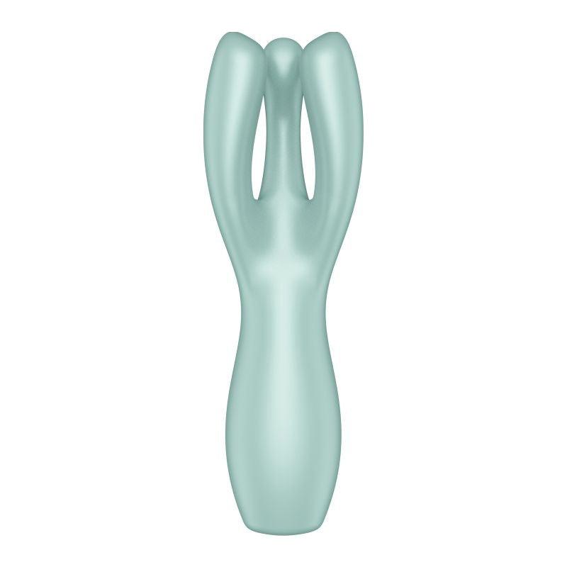 Satisfyer Threesome 3 Layon Vibrator Mint - Adult Toys