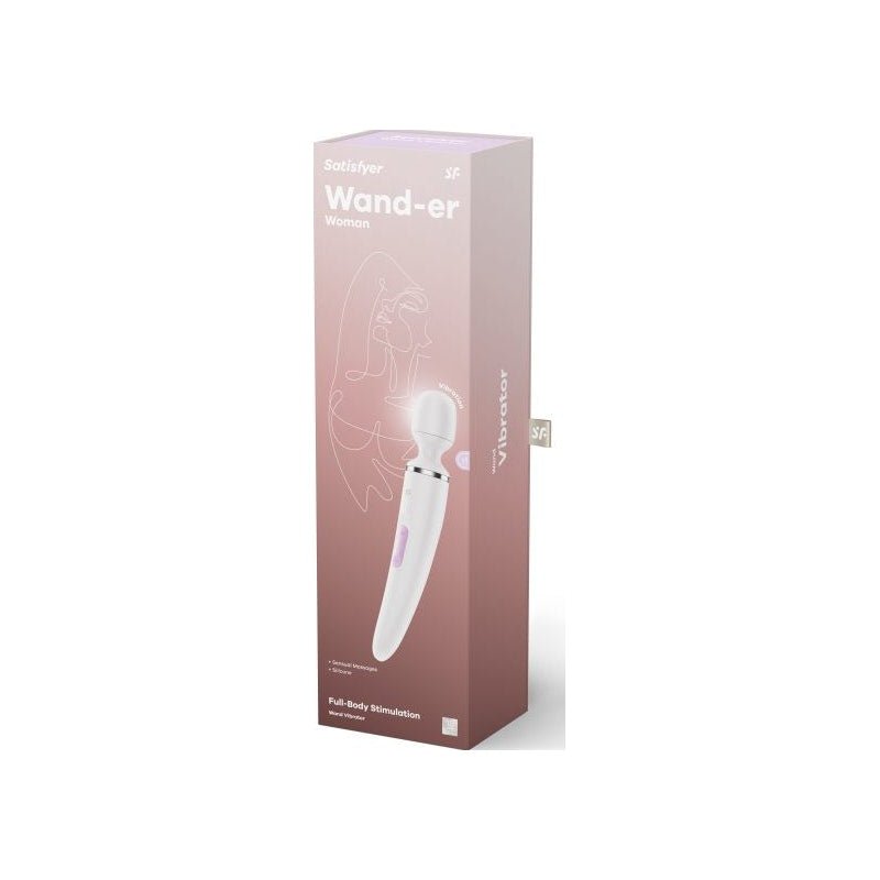 Satisfyer Wand - er Woman White - Adult Toys
