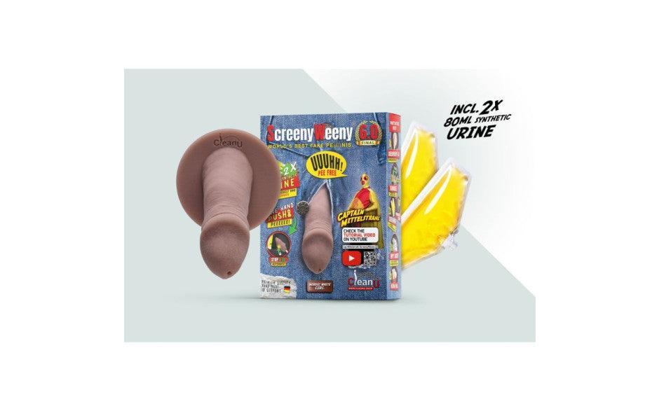 Screeny Weeny 6.0 Cut Nordic White - Adult Toys