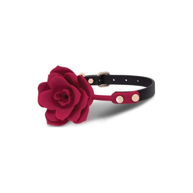 Secret Kisses Rosegasm Bloom Silicone Gag - Adult Toys