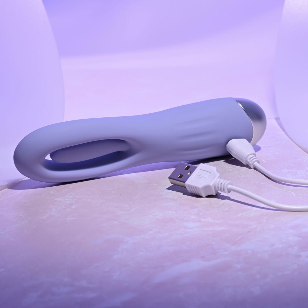 Selopa IN A FLAP - Purple Flicking Stimulator - STIMULATORS