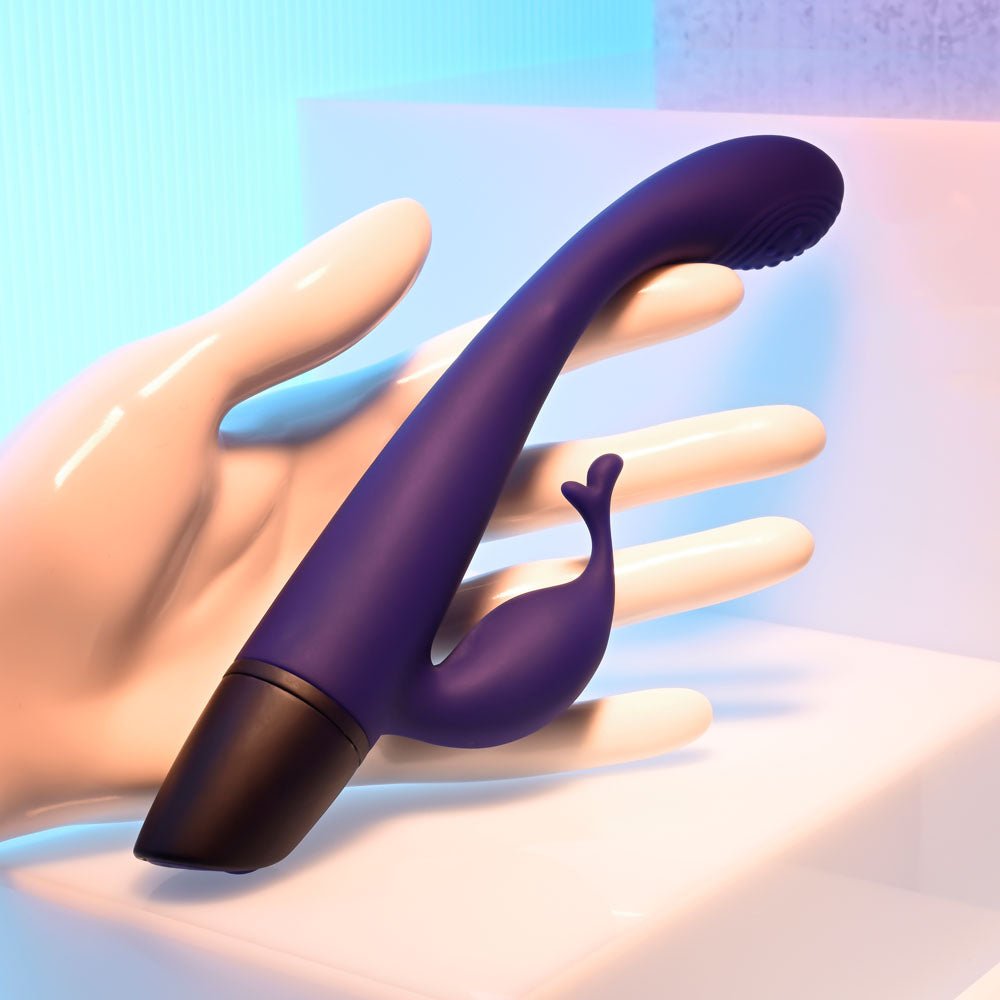Selopa PLUM PASSION - 18.3 cm Rabbit Vibrator - VIBRATORS
