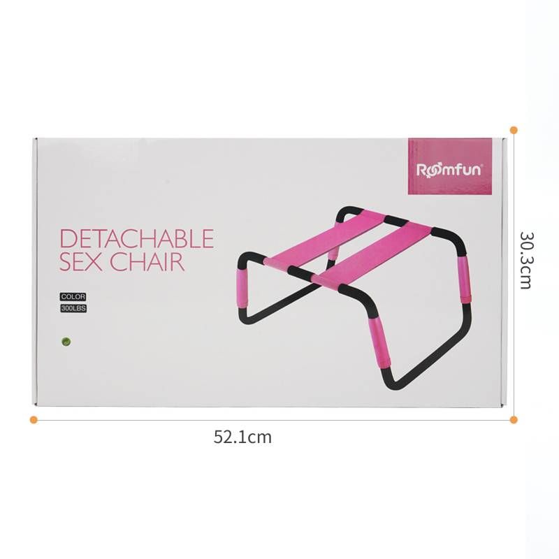 Sex Chair Adjustable Height Pink PU Seat - Adult Toys