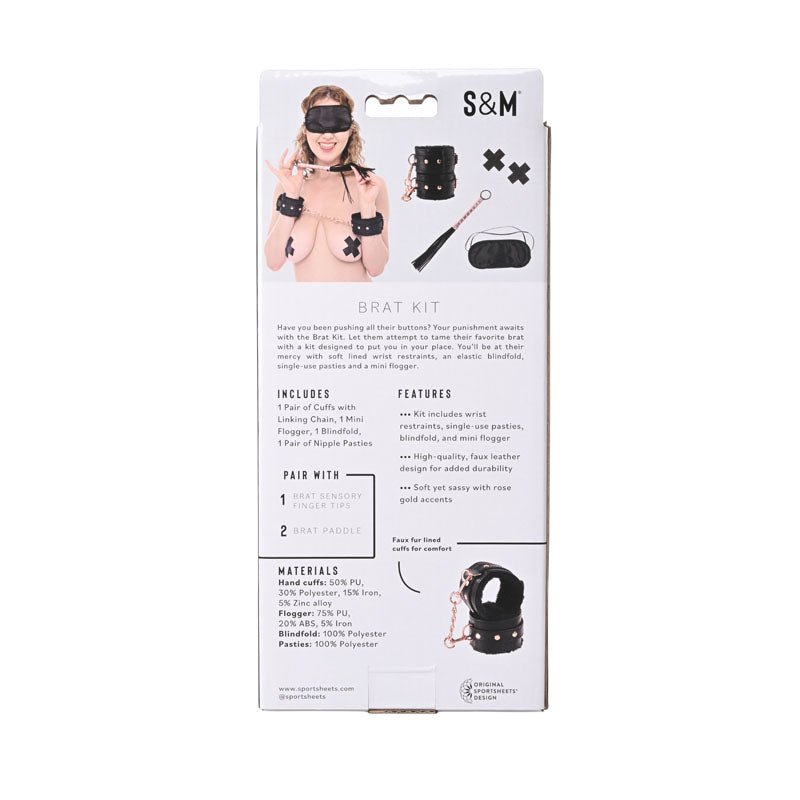 Sex & Mischief Brat Kit - 5 Piece Beginner Bondage Kit - BONDAGE - TOYS