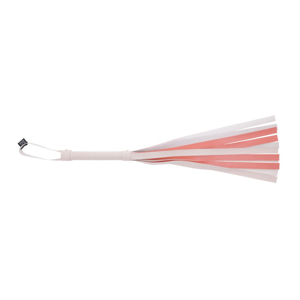 Sex & Mischief Peaches n CreaMe Stripe Flogger - BONDAGE - TOYS
