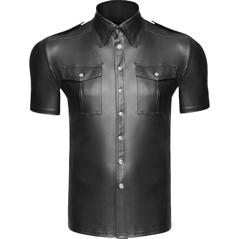 Sexy And Elegant Shirt With Front Pockets - Lingerie