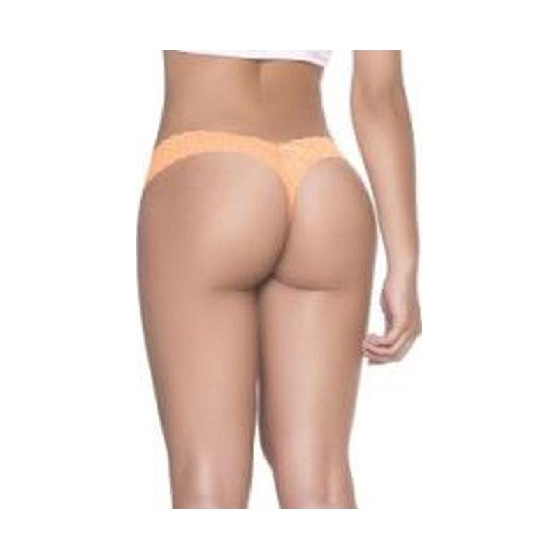 Sexy Lace Thong Orange - Lingerie