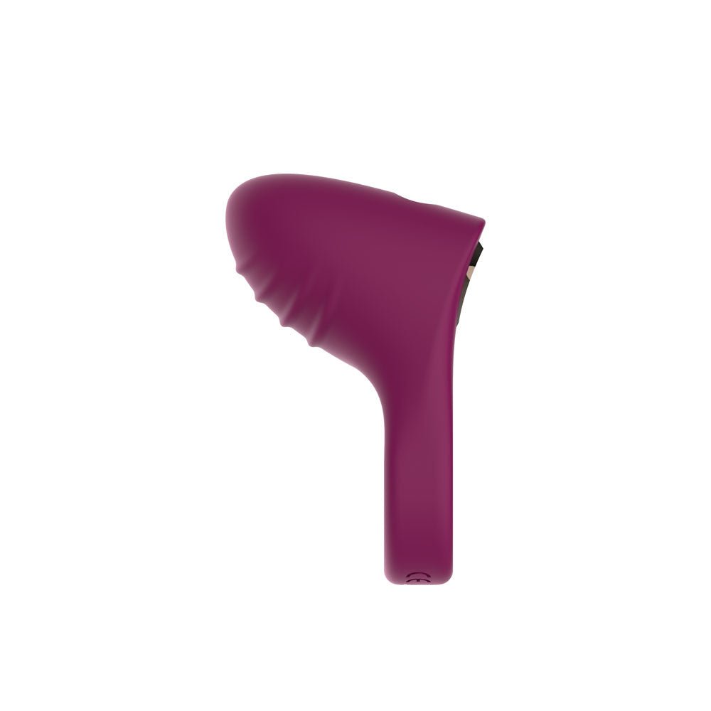 Silicone Vibrating Cock Ring USB Rechargeable - COCK RINGS