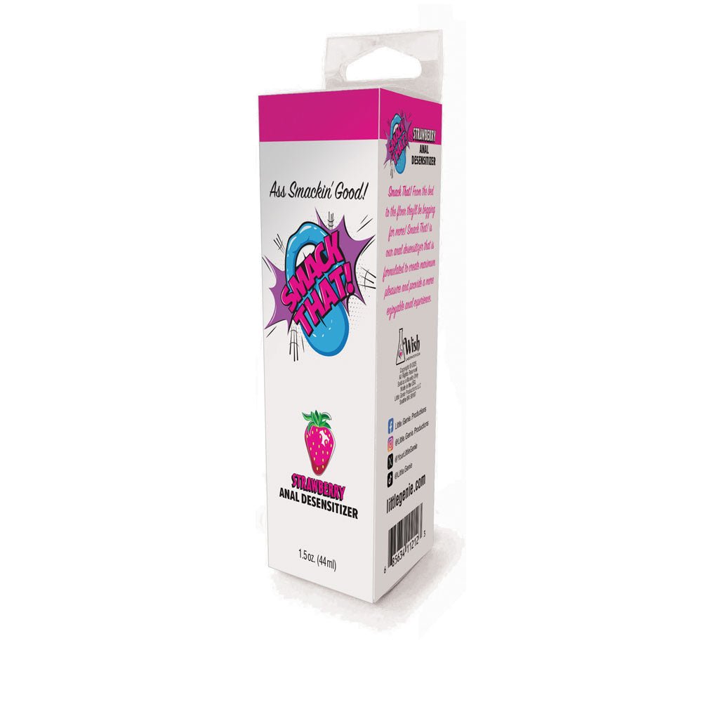 Smack That! Anal Desensitiser - Strawberry Flavoured 44 ml Tube - ENHANCERS