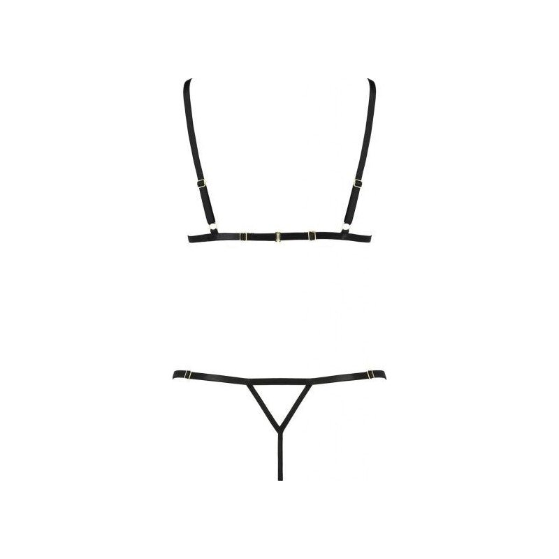 Solon 2 Pc Set Black - Lingerie