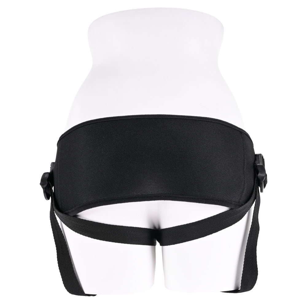 SPORTSHEETS Breathable Strap On - Black Adjustable Strap - On Harness (No Probe Included) - STRAP - ONS