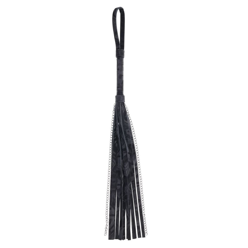 SPORTSHEETS Velvet Noir Chain Flogger - BONDAGE - TOYS