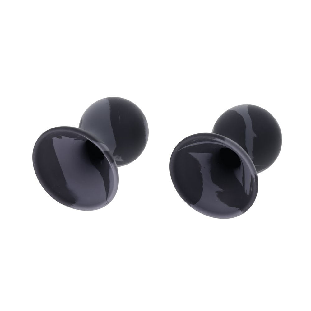 SPORTSHEETS Velvet Noir Silicone Nipple Suckers - Set of 2 - BONDAGE - TOYS