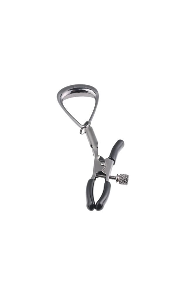 SPORTSHEETS Velvet Noir Tuggable Nipple Clamps - BONDAGE - TOYS