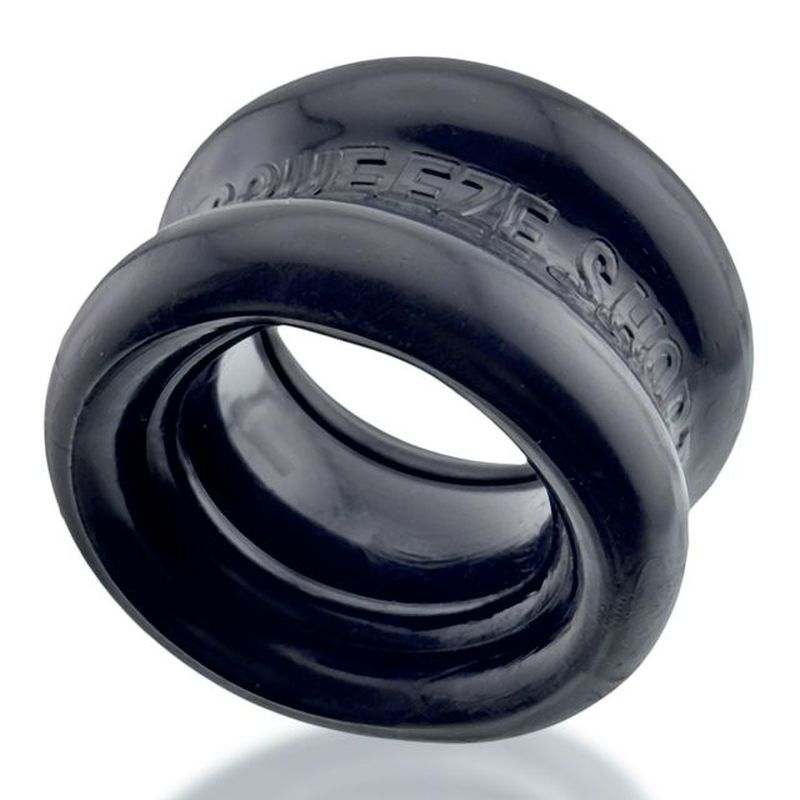 Squeeze Short Ballstretcher Black - Adult Toys