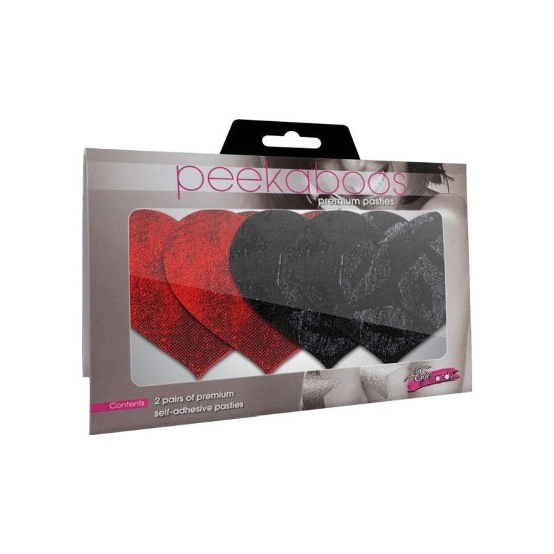 Stolen Kisses Hearts Pasties - Lingerie