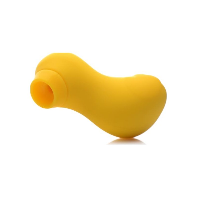 Sucky Ducky Silicone Clitoral Stimulator Yellow - Adult Toys