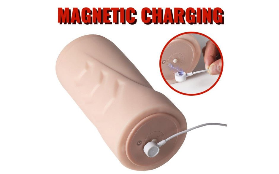 Suctroker Dual Density Vibrating Sucking Vaginal Masturbator V1 - Adult Toys