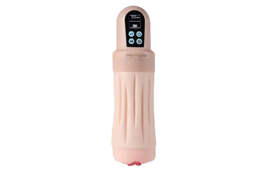 Suctroker Dual Density Vibrating Sucking Vaginal Masturbator V3 - Adult Toys