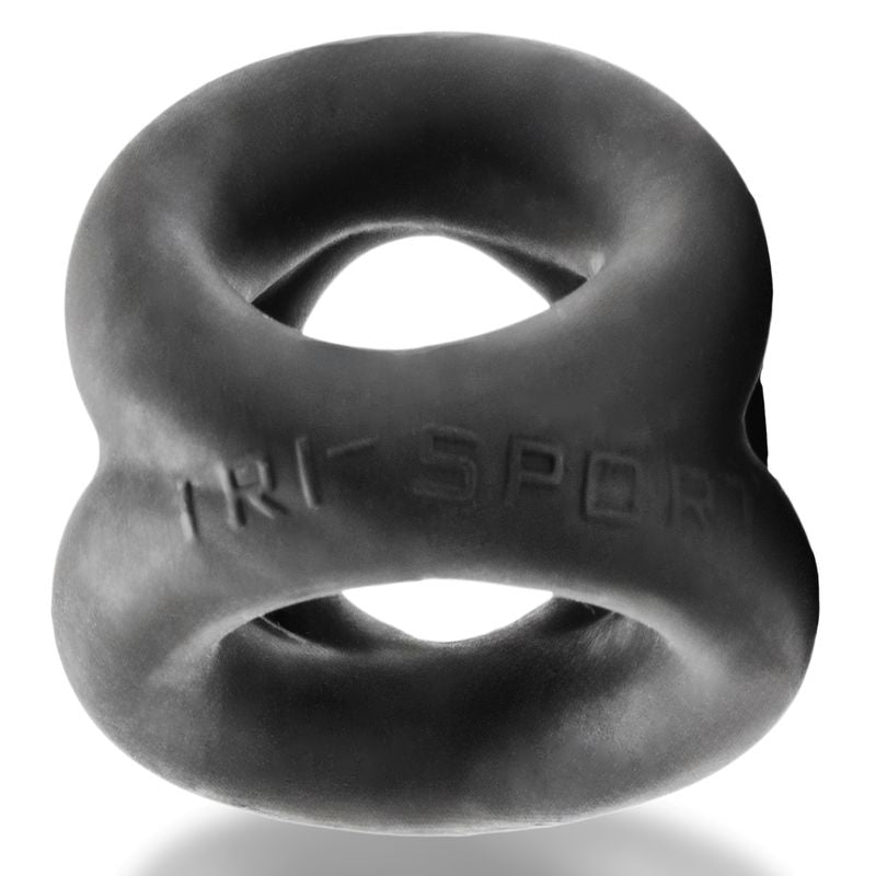 Tri Sport 3 Size Ring Cock Ball And Sling Night - Adult Toys
