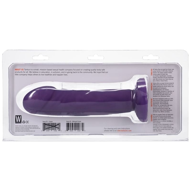 Vamp Soft Dildo Amethyst - Adult Toys