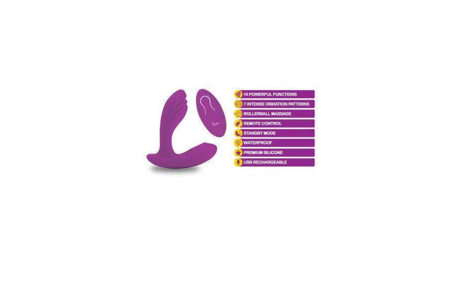 Viben Epiphany Rollerball Dual - Stim Massager w Remote - Adult Toys