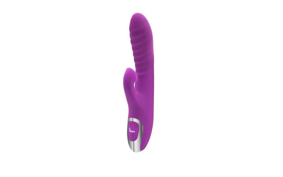 Viben Frenzy Suction Rabbit Vibe Berry - Adult Toys