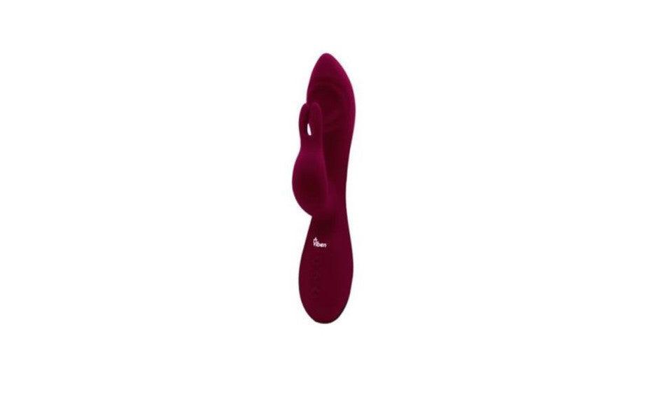 Viben Pzazz Rechargeable Thumping Rabbit Ruby - Adult Toys