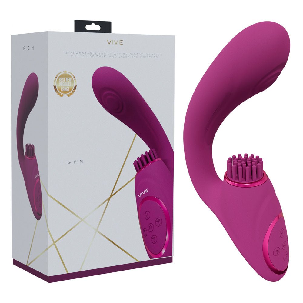 VIVE Gen USB Rechargeable Triple Motor Vibrator - VIBRATORS