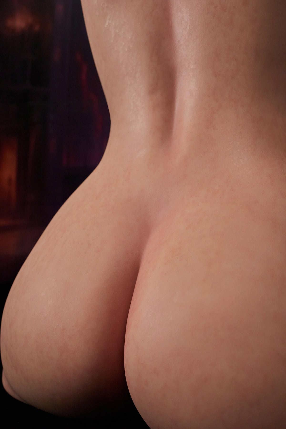 Ultra Lightweight Anime Silicone Sex Doll Torso Meru Optional Head