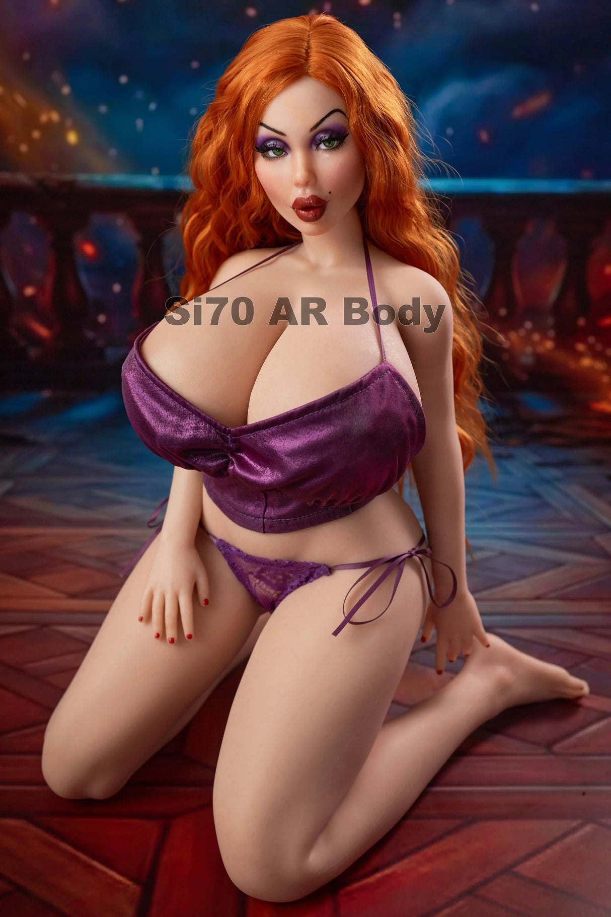 BBW Mini Silicone Sex Doll Vampire Queen Diana CLM AR Or SP Version
