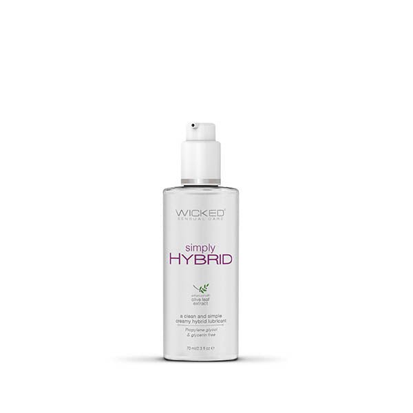 Wicked Simply Hybrid - Water & Silicone Blended Lubricant - 70 ml - LOTIONS & LUBES