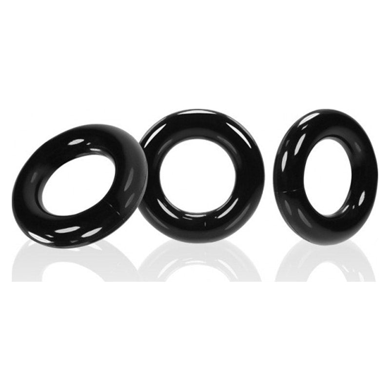 Willy Rings Black - Adult Toys