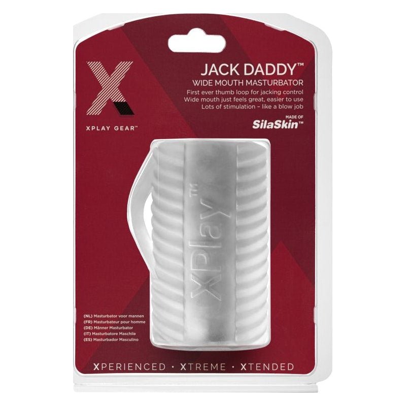 XPlay Jack Daddy Male Masturbator – Ergonomic Stroker with Thumb Loop - Adult Toys