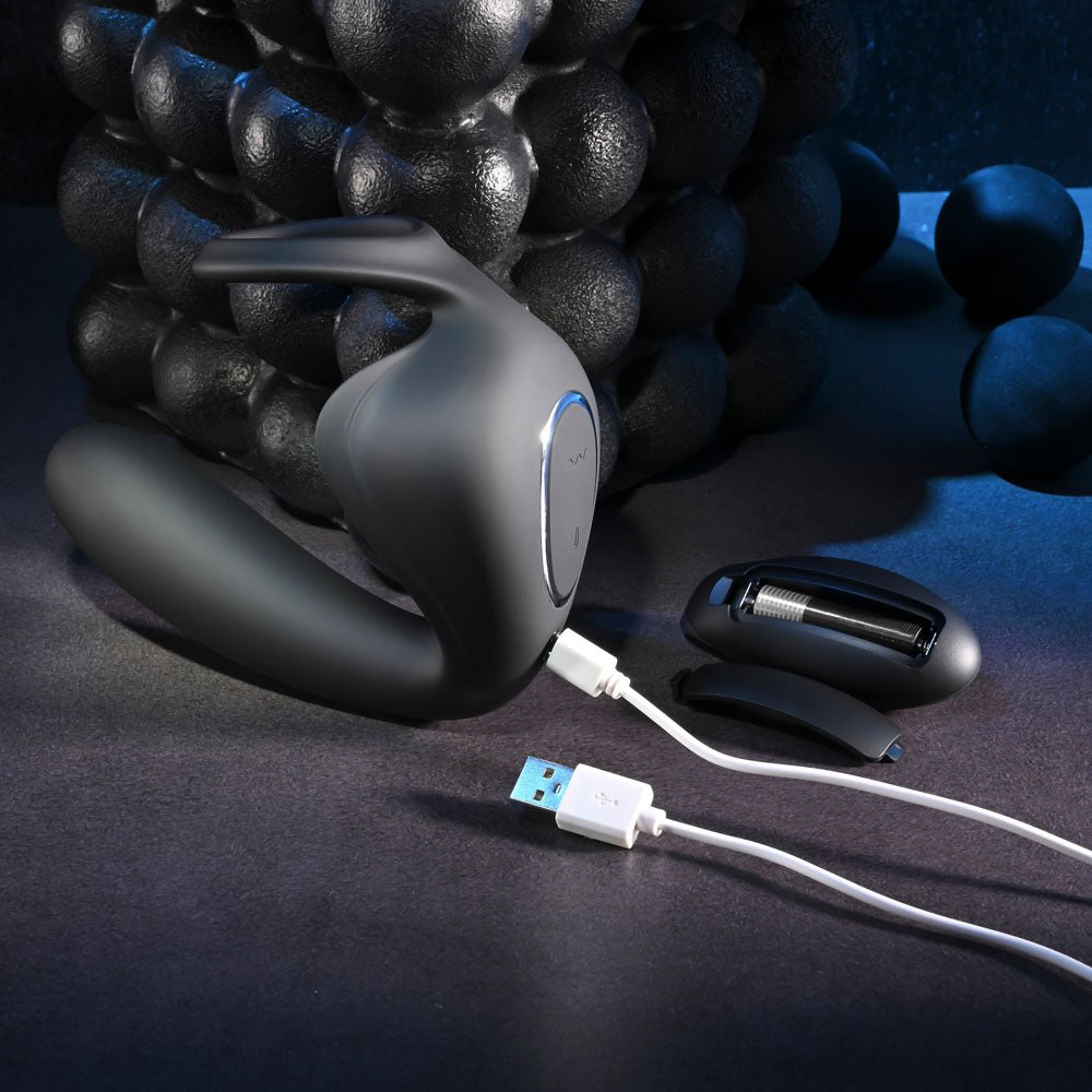 Zero Tolerance Ballin Black Prostate Massager Cock Ring Remote - ANAL TOYS