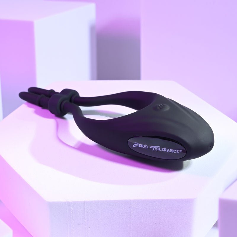 Zero Tolerance Perfect Fit β USB Rechargeable Vibrating Lasso Cock Ring - COCK RINGS
