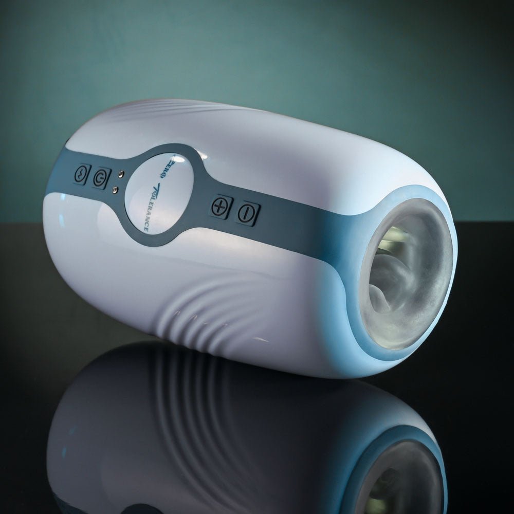 Zero Tolerance TOUCHDOWN - Rechargeable Vibrating & Tightening Stroker - MASTURBATORS