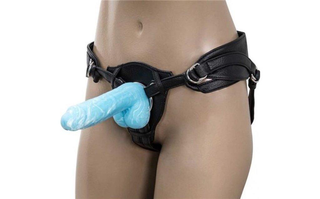 Addiction Luke 7.5in Glow in the Dark Silicone Dildo with Suction Base - Adult Toys