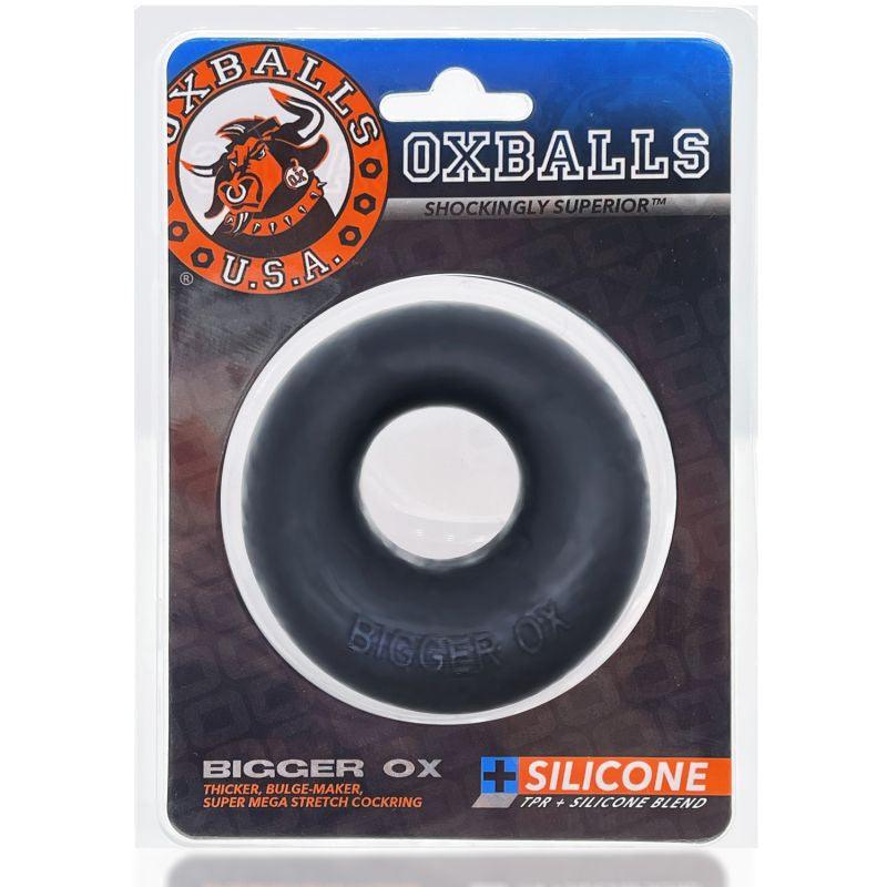 Bigger Ox Cockring Black Ice - Adult Toys