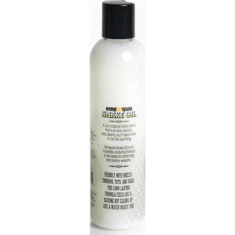Boneyard Snake Oil Cum Lube – Realistic Hybrid Lubricant Pump, 8oz - Lotions & Potions