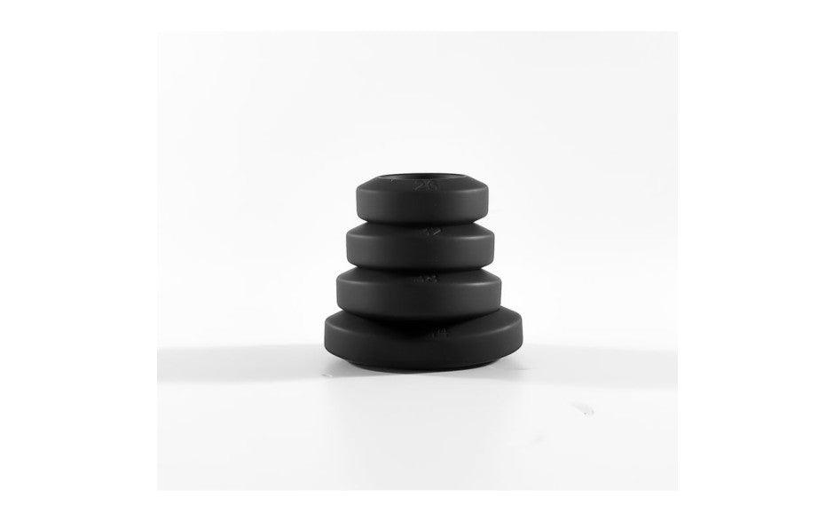 Brutus Big Bulge Silicone Cock Ring 4 Pc Set - Adult Toys