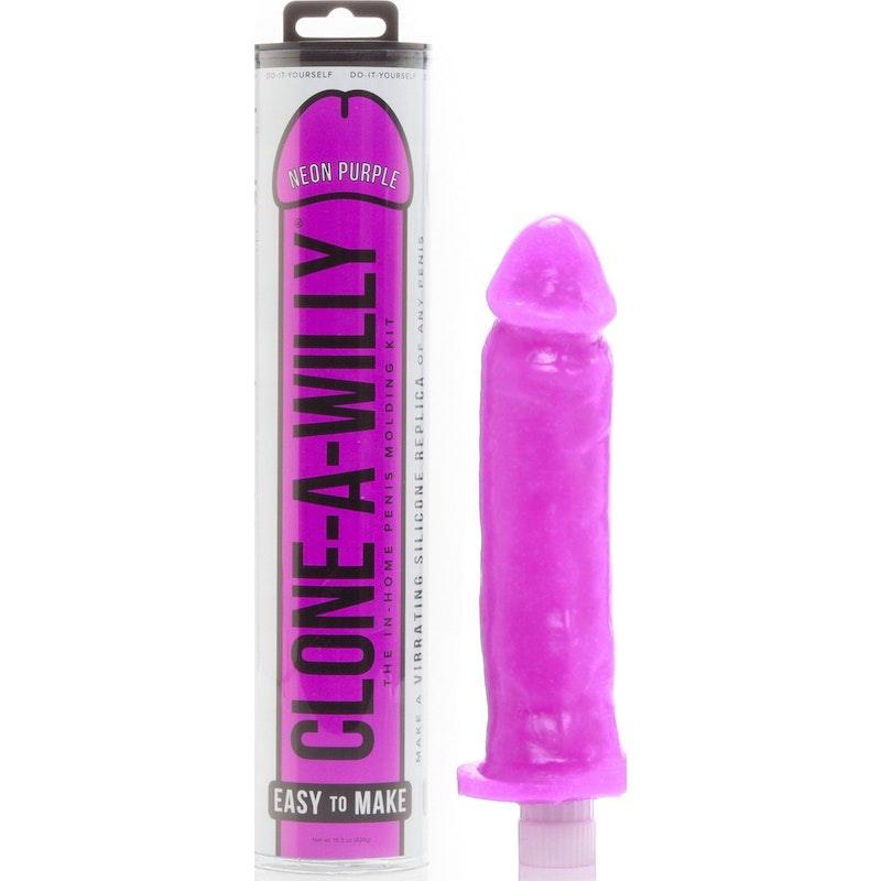 Clone a Willy Neon Purple - Adult Toys