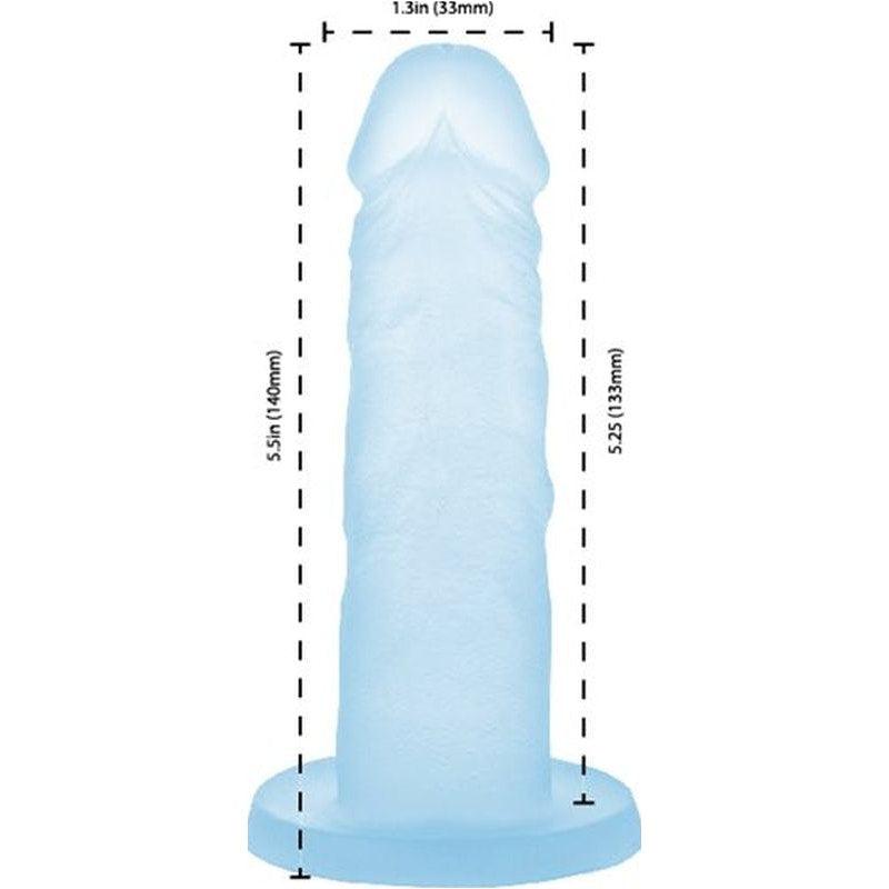 Cocktails Dildo Blue Lagoon 5.5in - Adult Toys