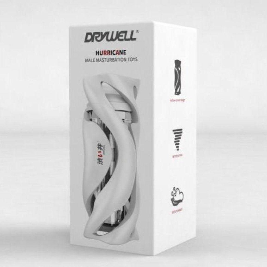 Drywell Hurricane Masturbator ā Ergonomic Silicone Spiral Sleeve - Adult Toys