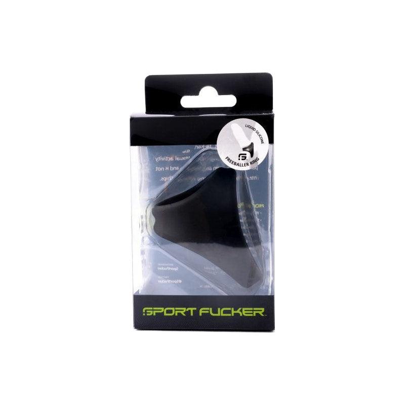 Freeballer Ring Black - Adult Toys