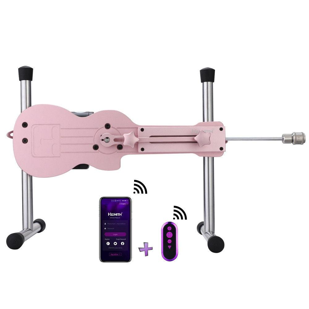 HiSmith KlicLok APP Controlled Mini Sex Machine Pink - MACHINES - PREMIUM