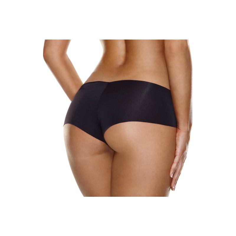 Invisible Bootyshort Black - Lingerie