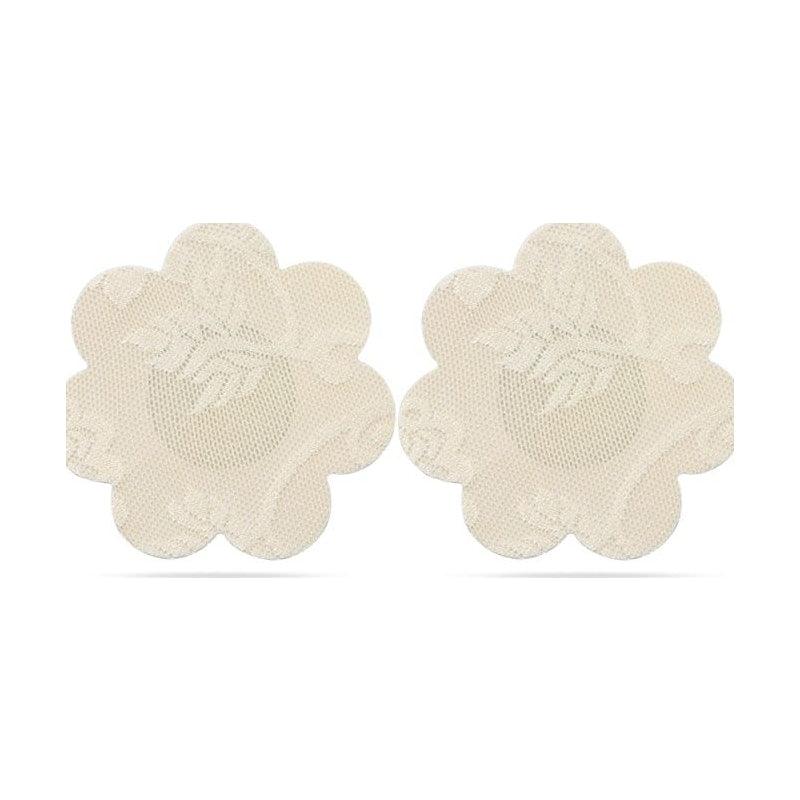 Lace Heart and Flower Nipple Pasties Twin Pk - Adult Toys