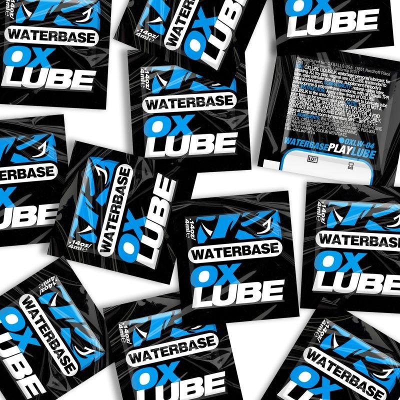 LIQUISLIK Waterbased OXLube 50 Pk Sachets - Lotions & Potions