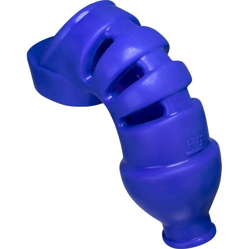LOCKDOWN Cage Chastity by Hunkyjunk Cobalt - Adult Toys